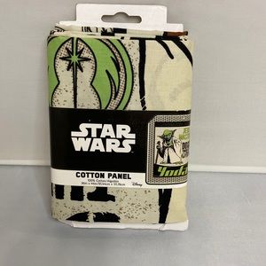 Star Wars Yoda Jedi Master Panel 36”x44” fabric panel